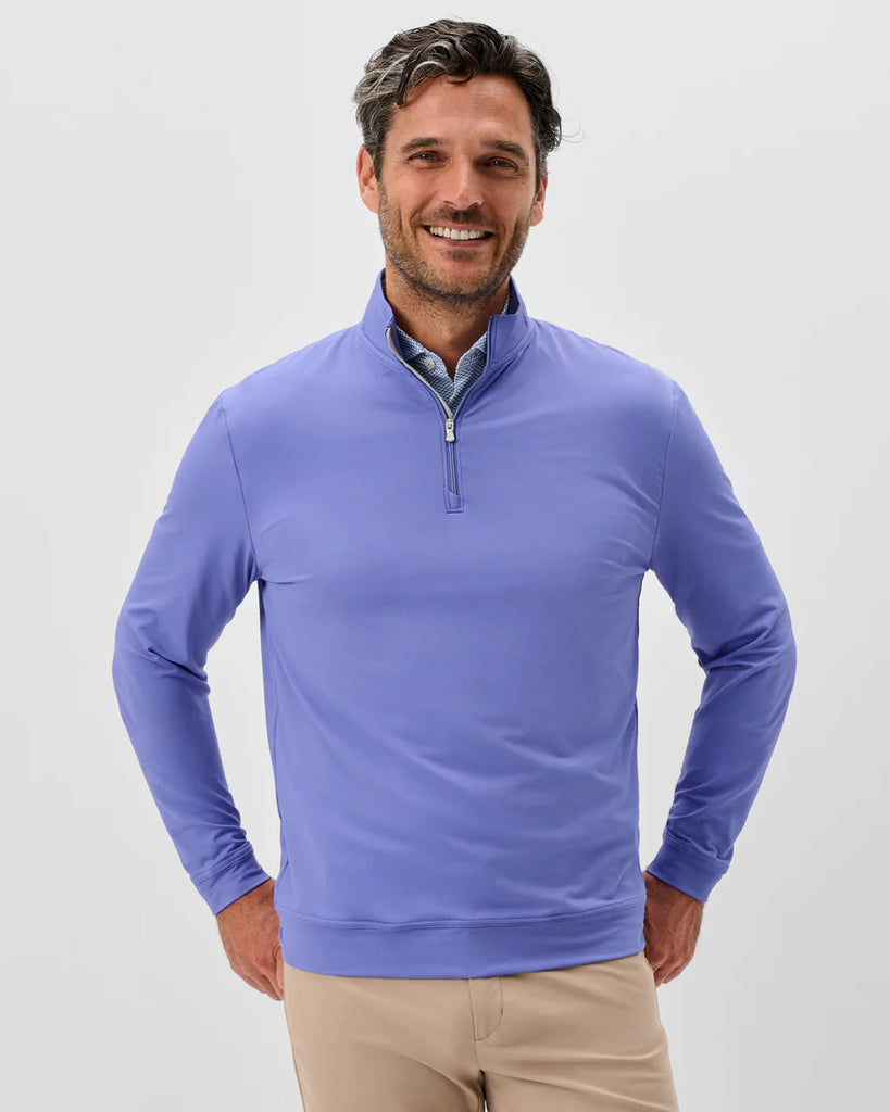 Johnnie-O Motion Performance 1/4 Zip Pullover: Acai – Craig Reagin