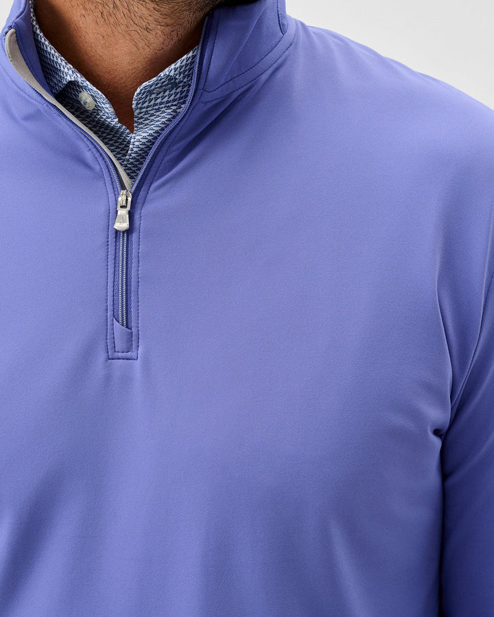 Johnnie-O Motion Performance 1/4 Zip Pullover: Acai