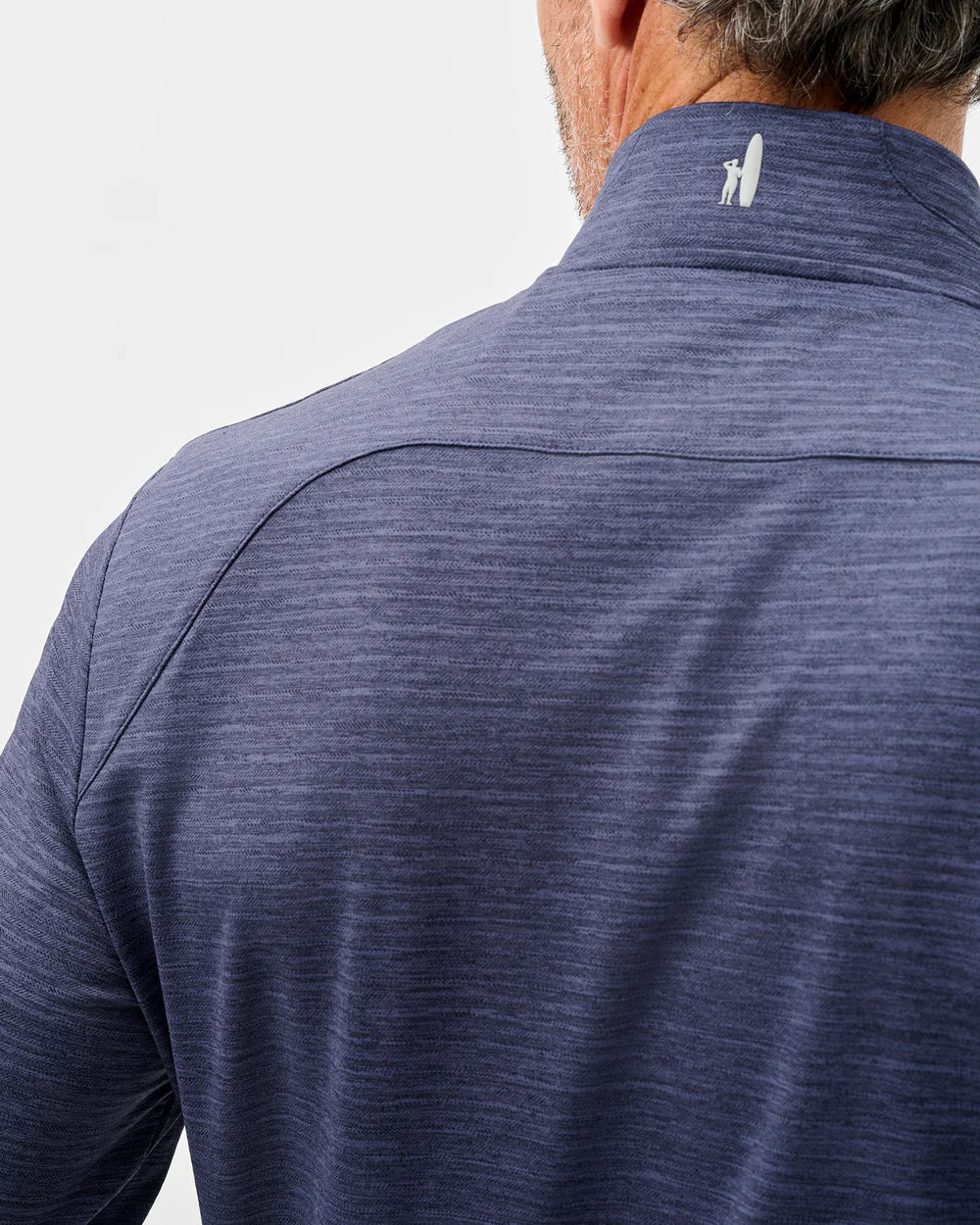 Johnnie-O Kanan Performance 1/4 Zip Pullover: Navy