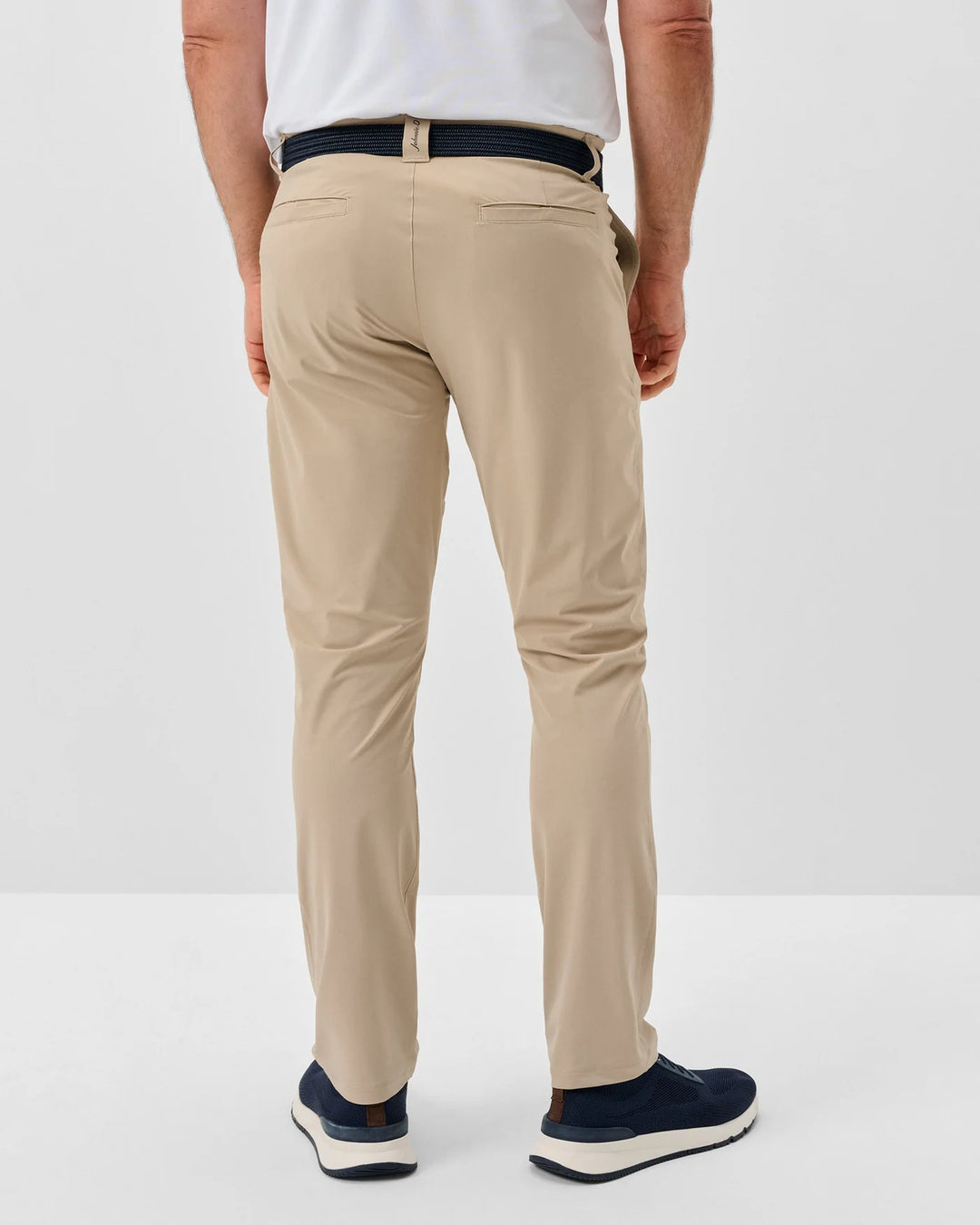 Johnnie-O Fusion Pull-On Performance Pant: Khaki