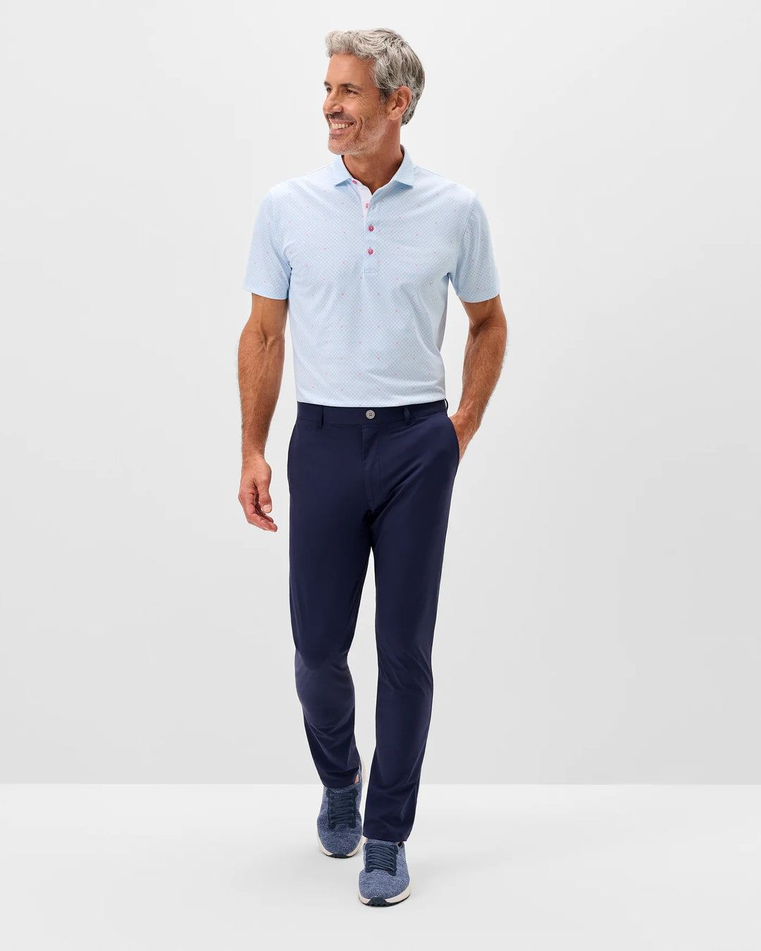 Johnnie-O Fusion Pull-On Performance Pant: Navy
