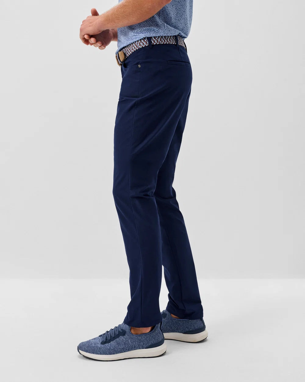 Johnnie-O Cross Country Flex Pants: Navy