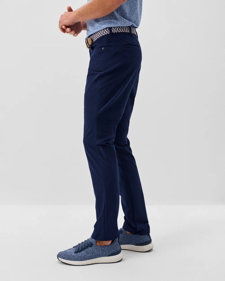 Johnnie-O Cross Country Flex Pants: Navy