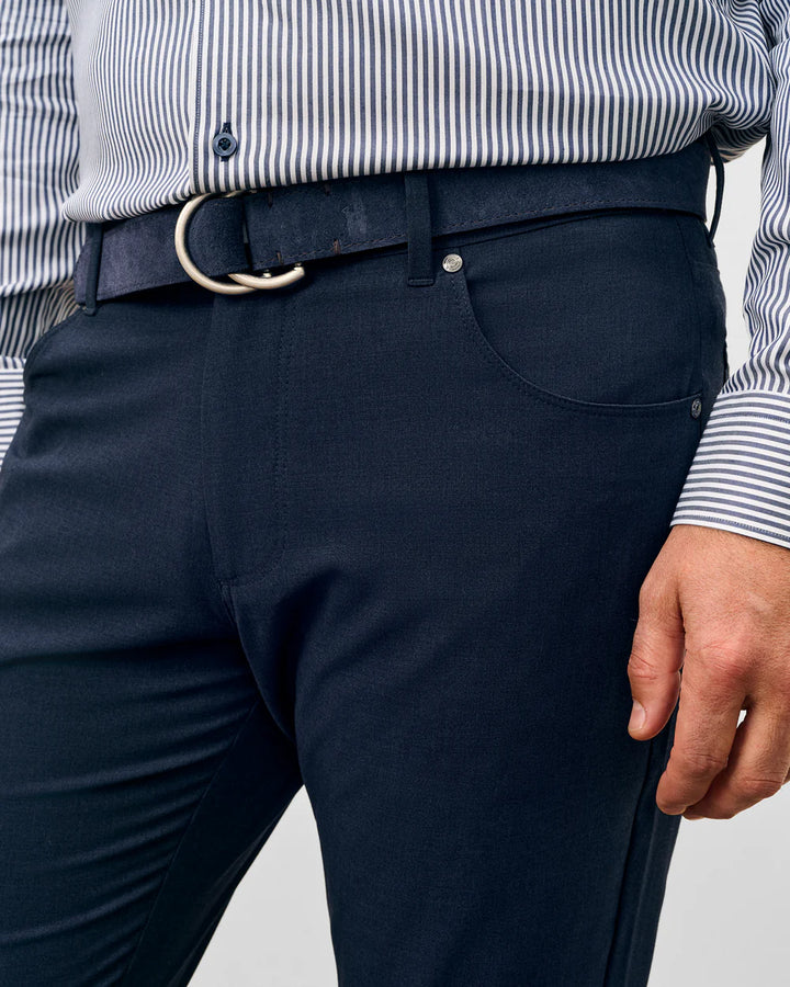 Johnnie-O Gallegos Top Shelf 5-Pocket Pant: Navy