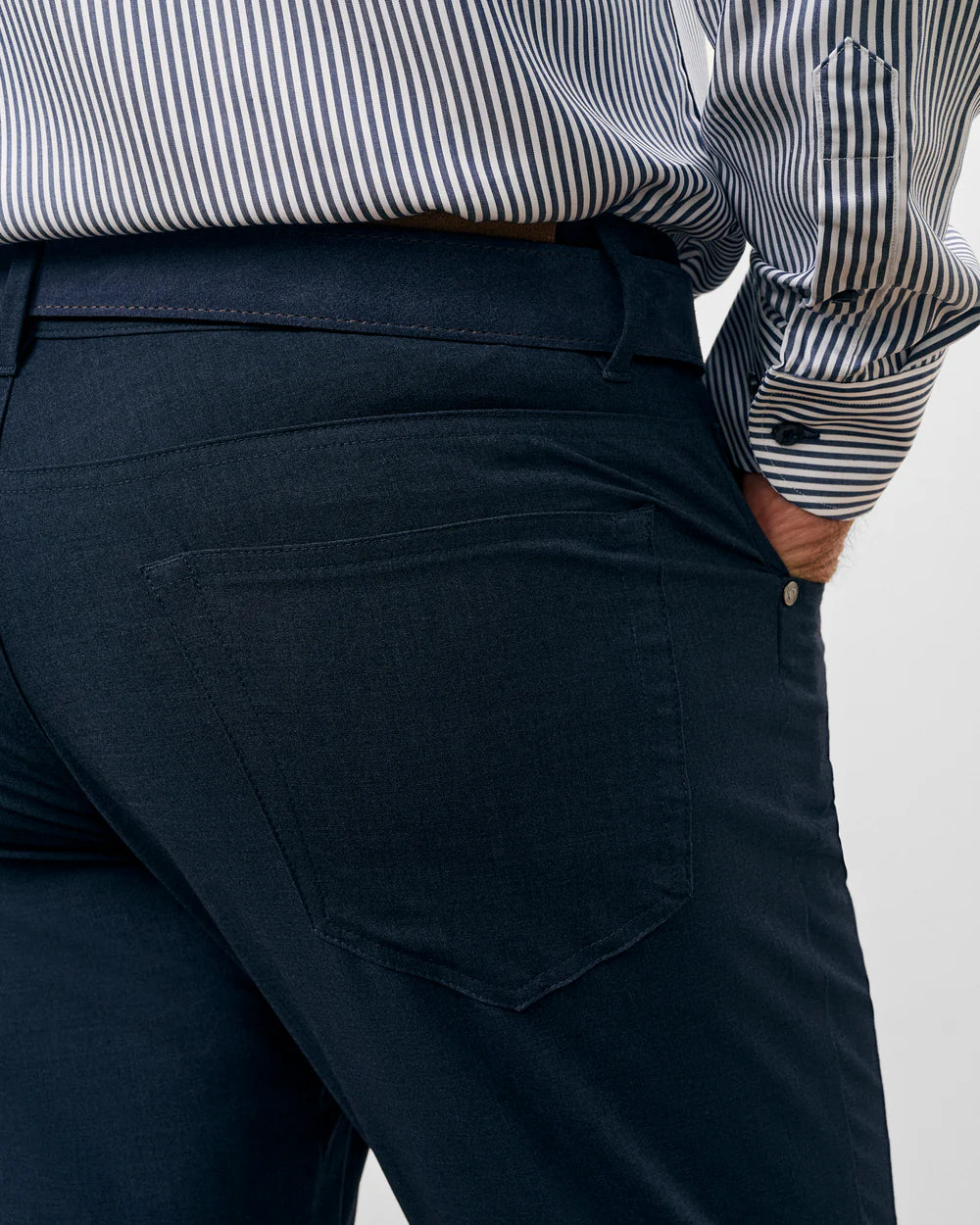 Johnnie-O Gallegos Top Shelf 5-Pocket Pant: Navy