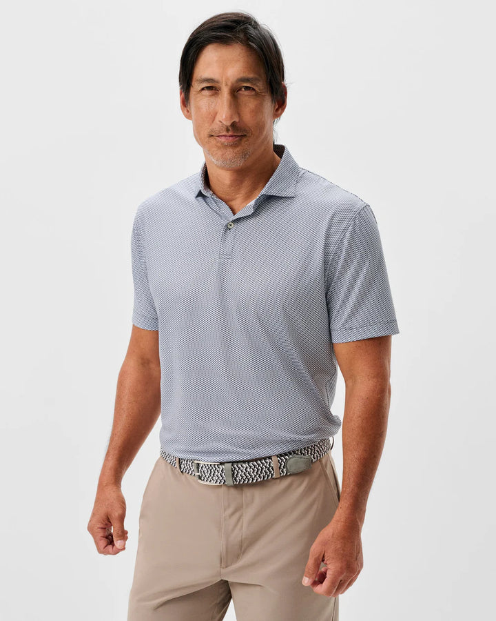 Johnnie-O Perfomance Jersey Polo Rud: Heather Black