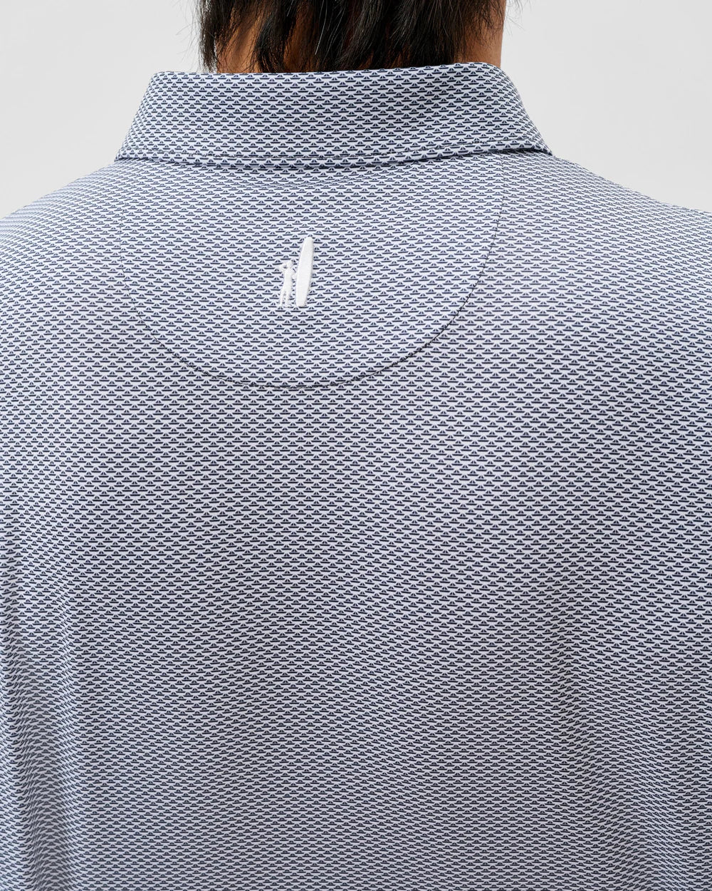 Johnnie-O Perfomance Jersey Polo Rud: Heather Black