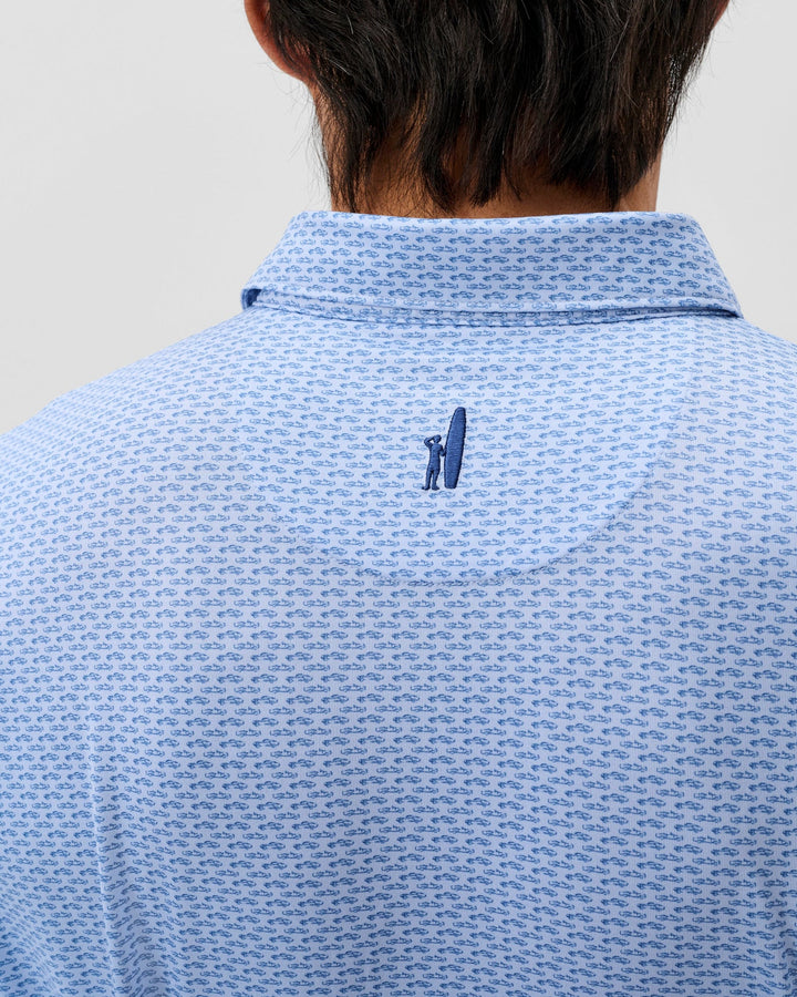 Johnnie-O Performance Jersey Polo - Coupe: Kona