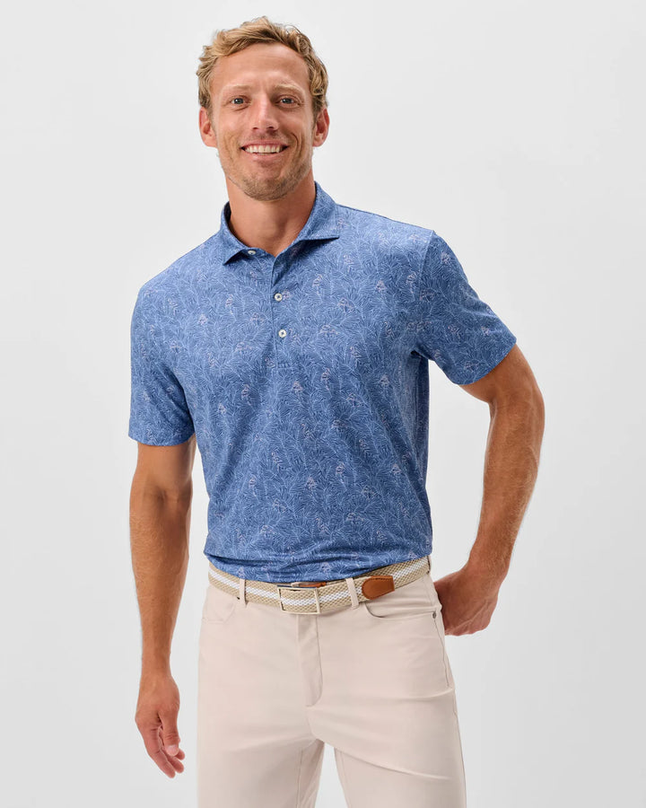 Johnnie-O Performance Jersey Polo - Osmond: Lake