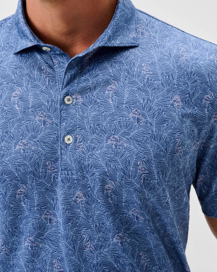 Johnnie-O Performance Jersey Polo - Osmond: Lake