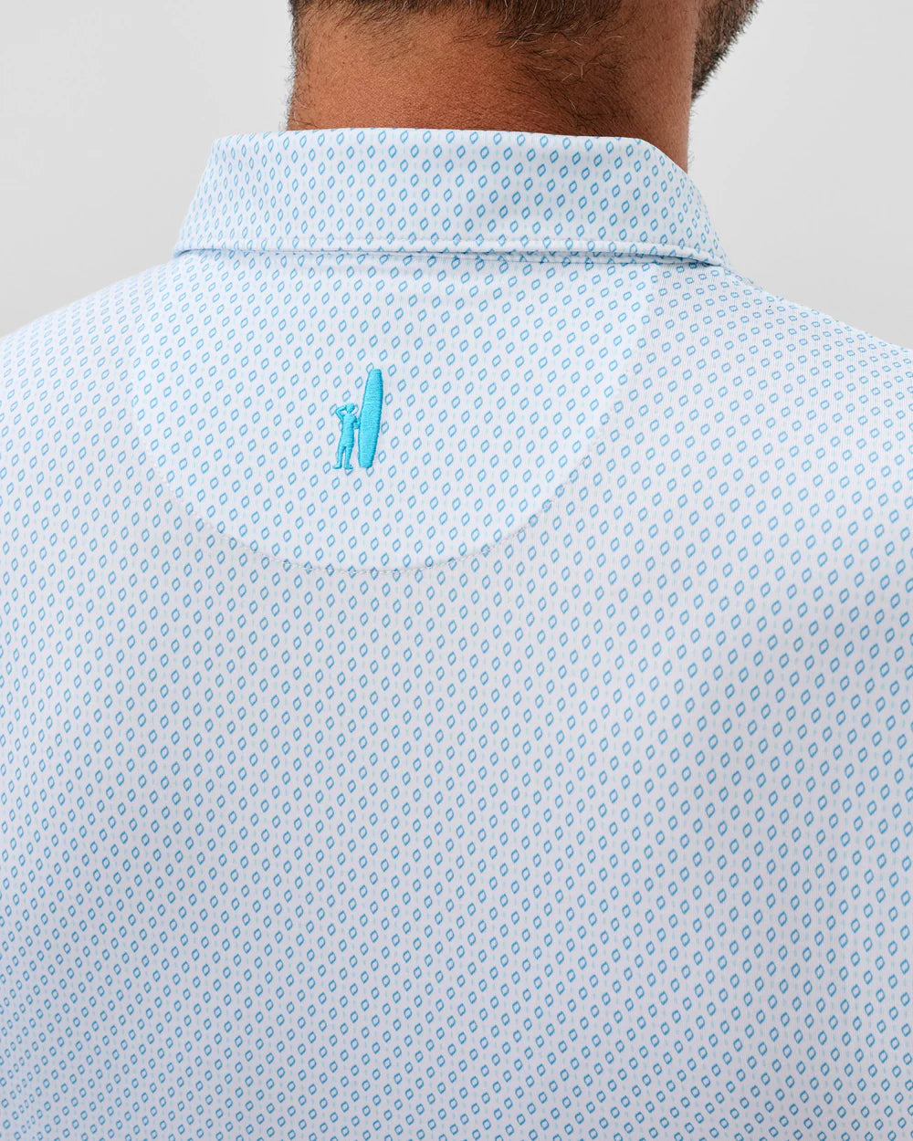 Johnnie-O Performance Jersey Polo - Connors: White