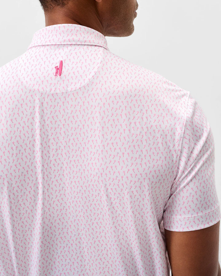Johnnie-O Performance Jersey Polo - Marina: Punch
