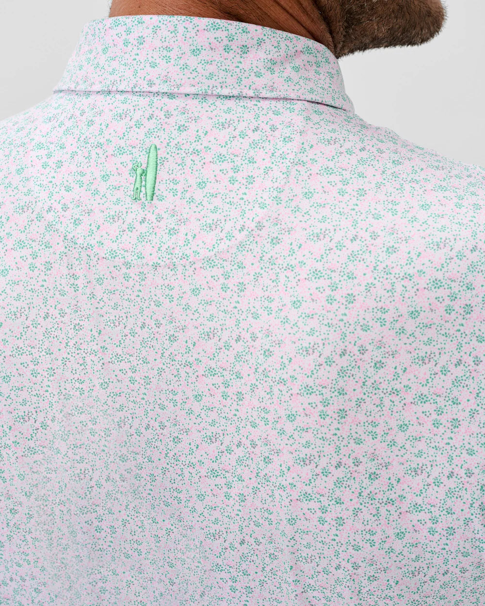 Johnnie-O Featherweight Performance Polo - Marietta: Cilantro