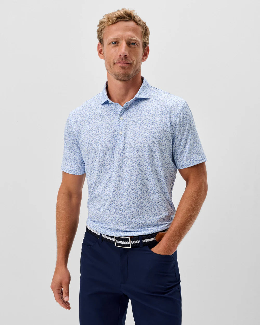 Johnnie-O Performance Featherweight Polo - Marietta: Sound Side
