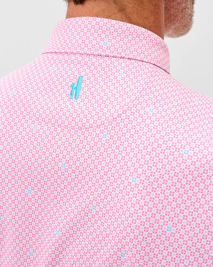 Johnnie-O Performance Mesh Polo - Parson: Punch
