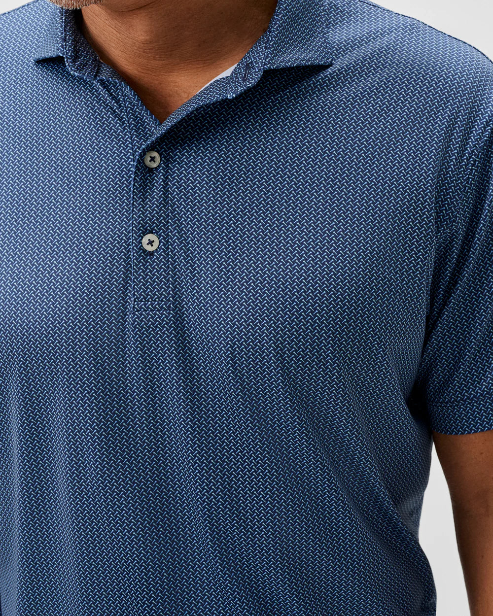 Johnnie-O Featherweight Performance Polo - Tee Party: Navy