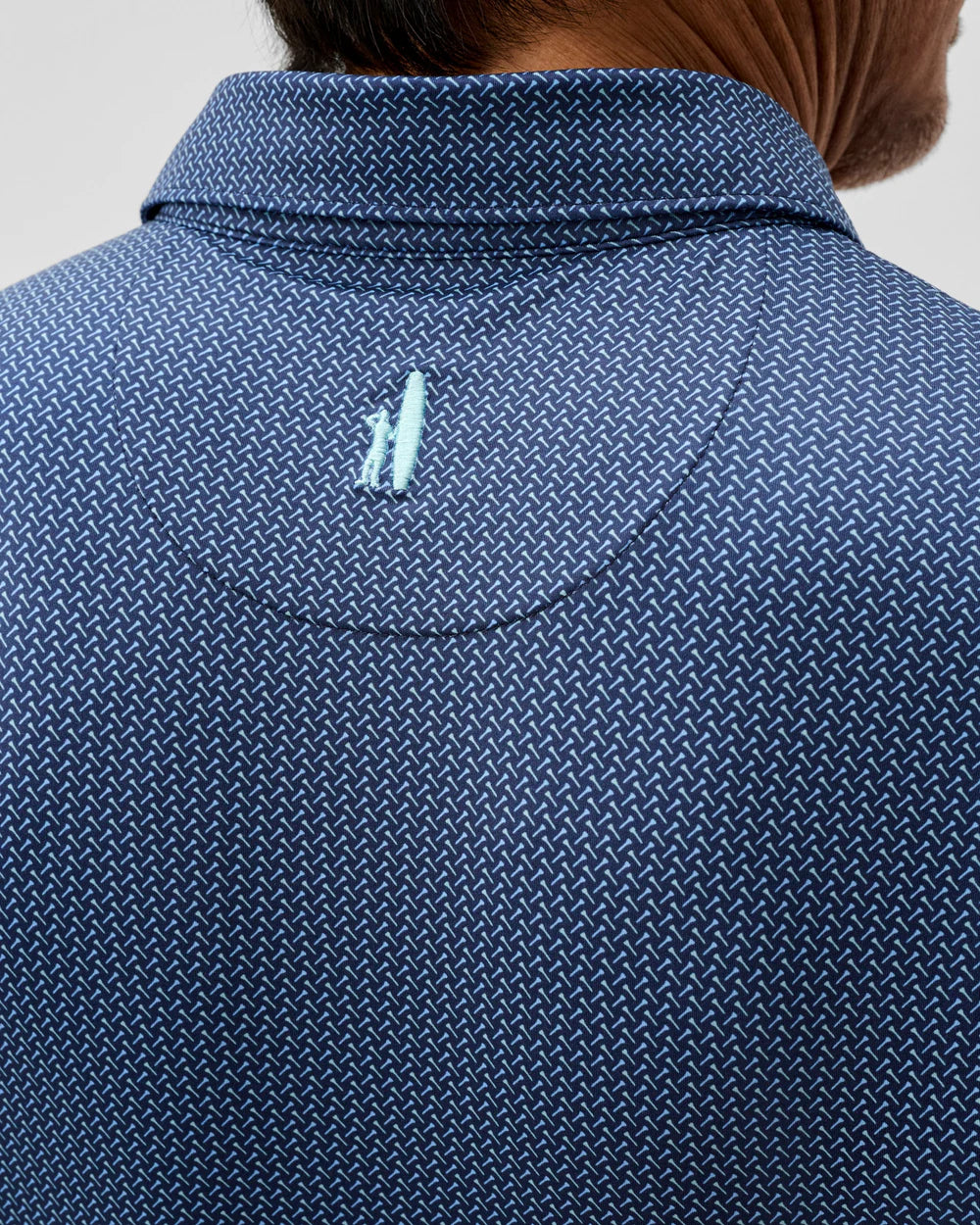 Johnnie-O Featherweight Performance Polo - Tee Party: Navy