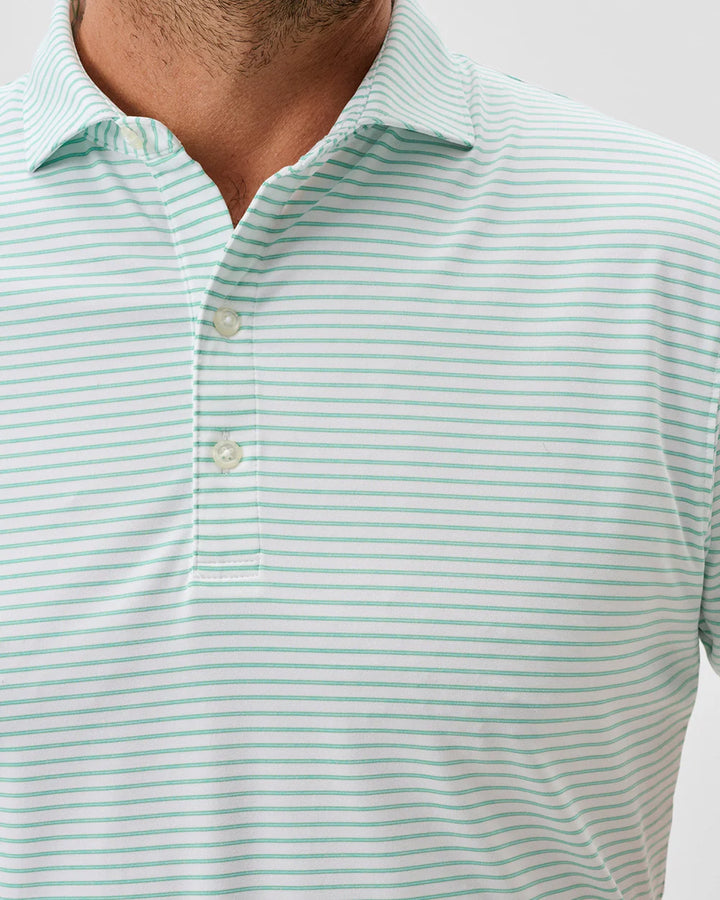 Johnnie-O Performance Jersey Polo - Michael: Cilantro