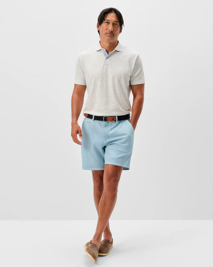 Johnnie-O Nassau 7" Cotton Blend Shorts: Kona