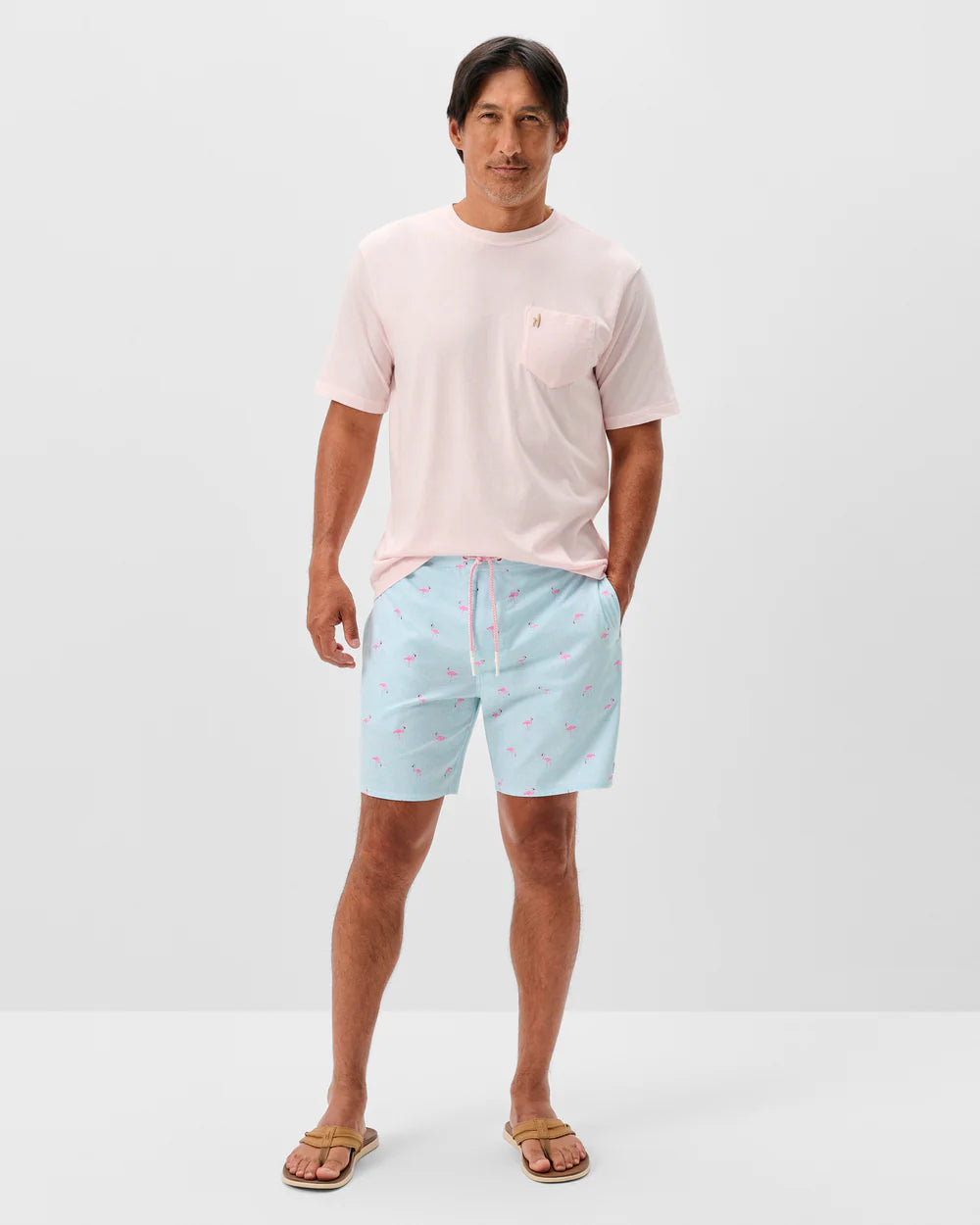 Johnnie-O Half Elastic 7" Swim Trunks - Caladesi