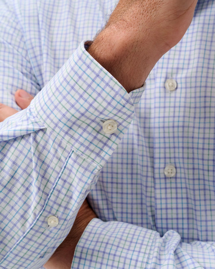 Johnnie-O Everyday Performance Button Down Shirt - Briney: Thistle