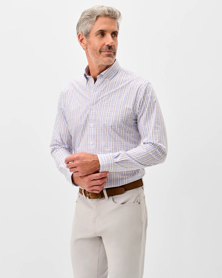 Johnnie-O Everyday Performance Button Down Shirt - Tinsley: Laguna Blue