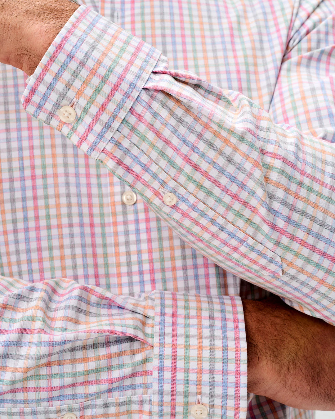 Johnnie-O Everyday Performance Button Down Shirt - Albie: White
