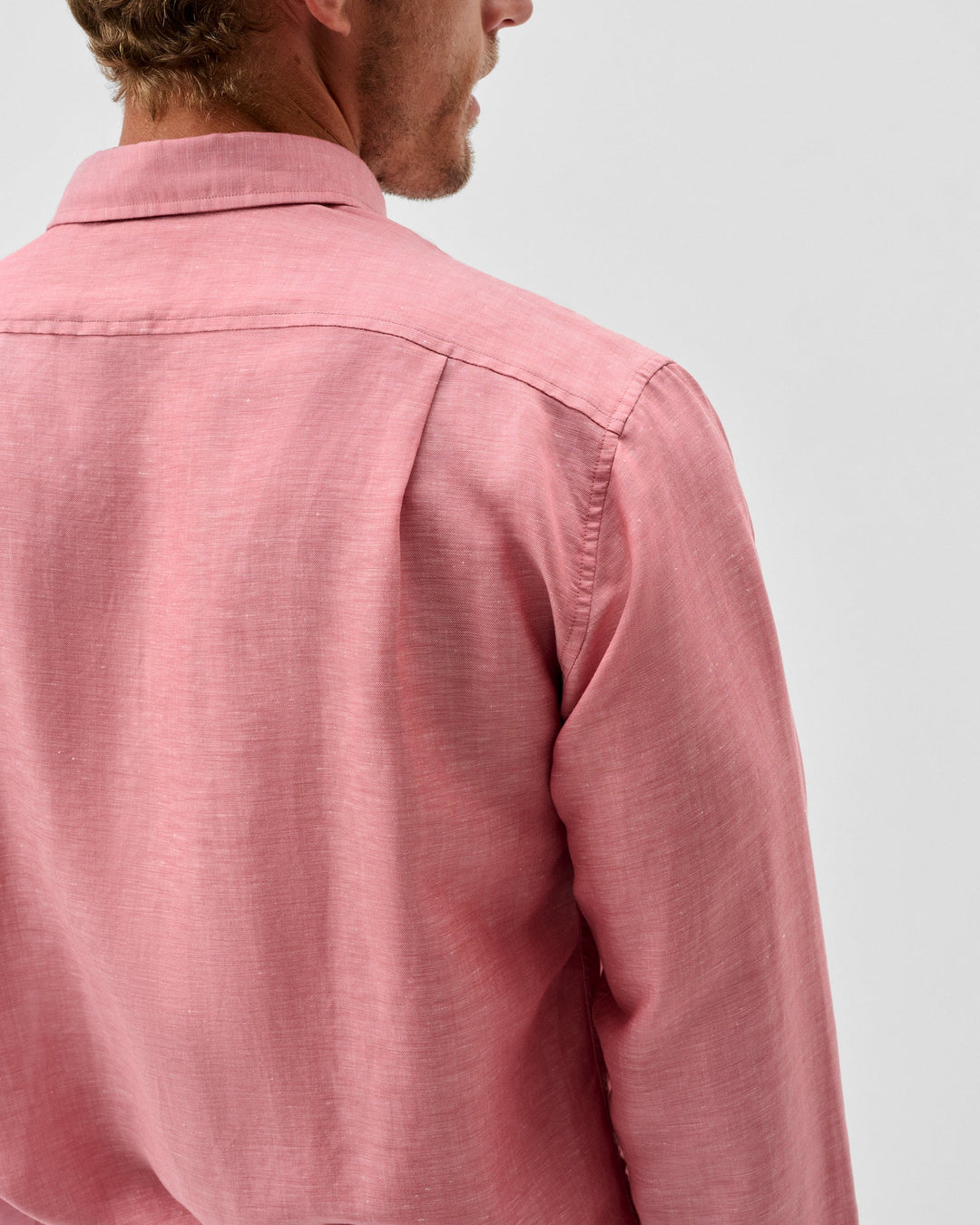 Johnnie-O Linen Button Down Shirt - McCarthy: Malibu Red