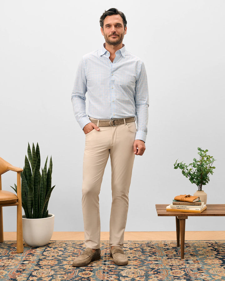 Johnnie-O Top Shelf Button Down Shirt - Chadwick: Maliblu