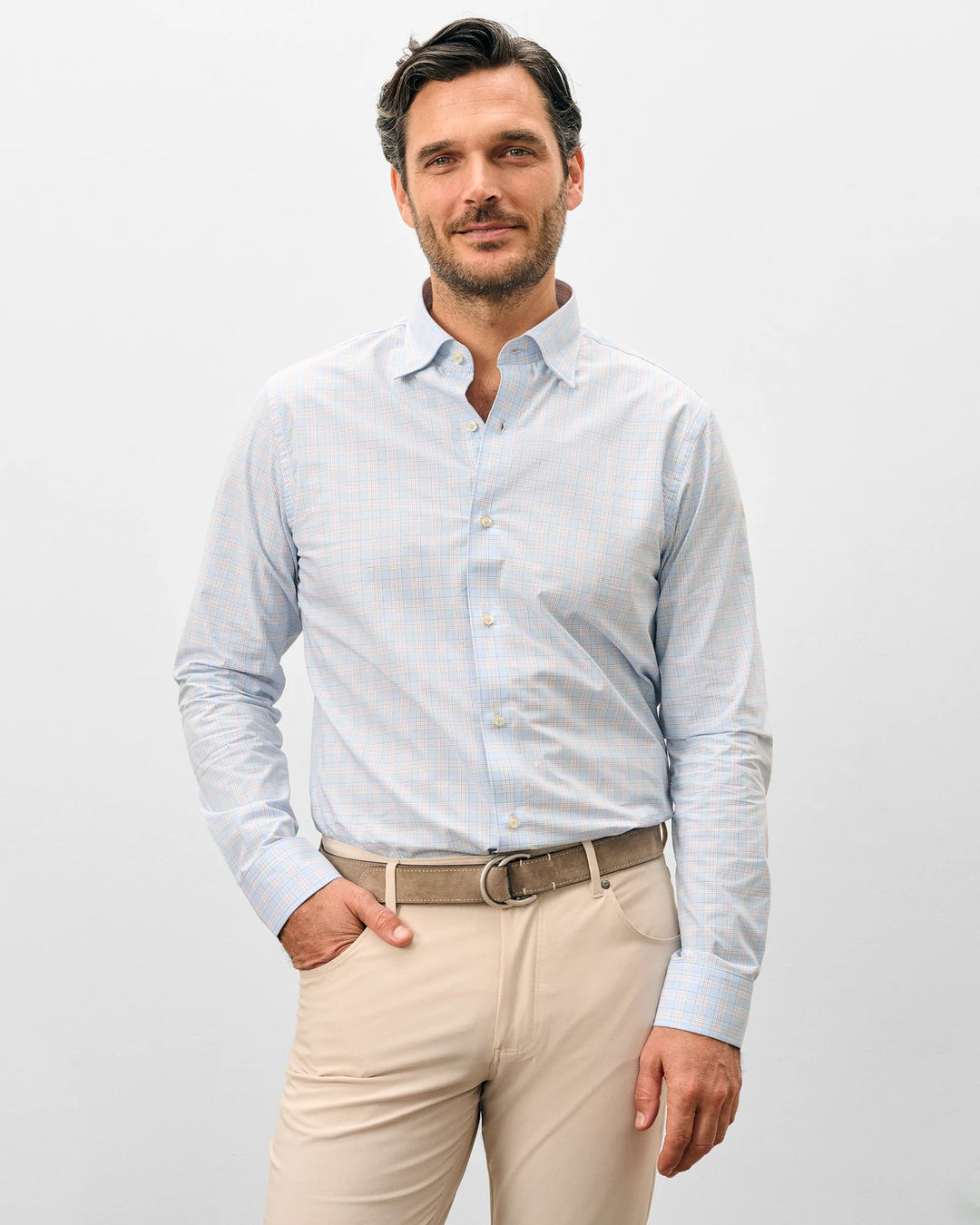 Johnnie-O Top Shelf Button Down Shirt - Chadwick: Maliblu