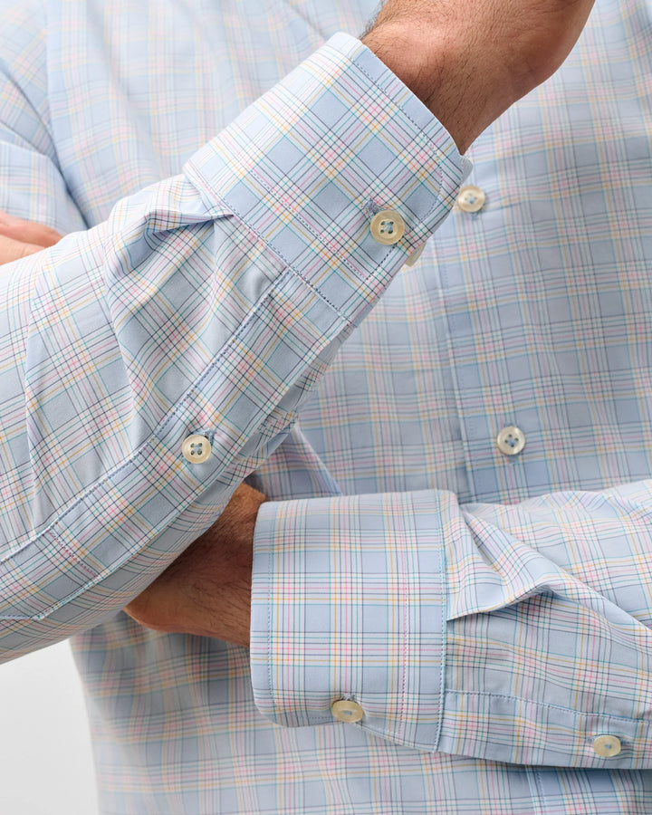 Johnnie-O Top Shelf Button Down Shirt - Chadwick: Maliblu