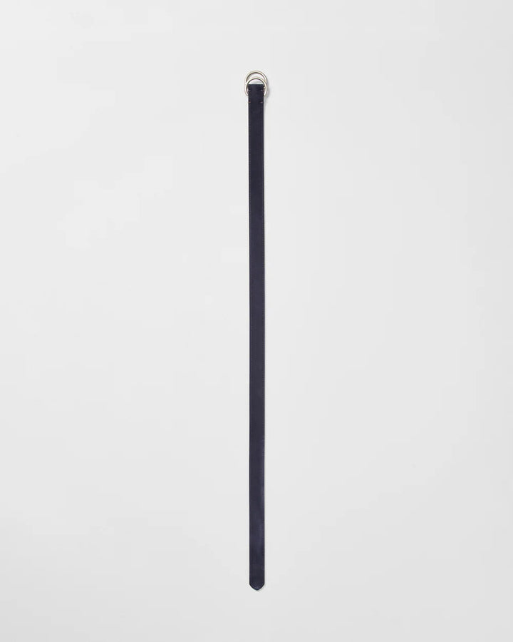 Johnnie-O O-Ring Suede Belt: Navy