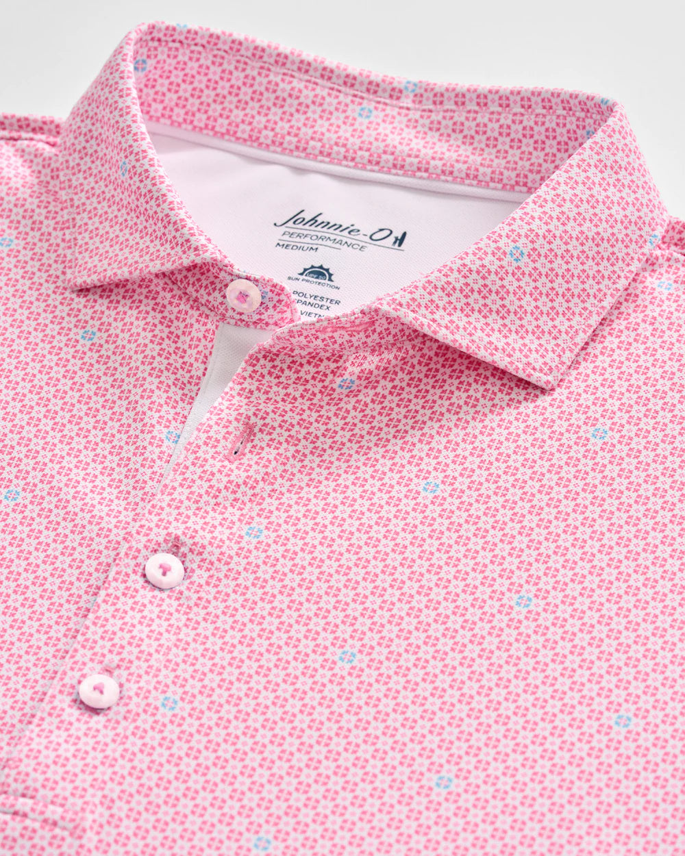 Johnnie-O Performance Mesh Polo - Parson: Punch