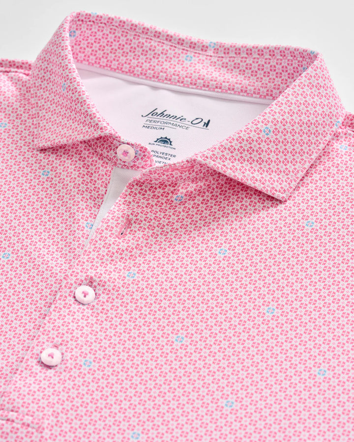 Johnnie-O Performance Mesh Polo - Parson: Punch