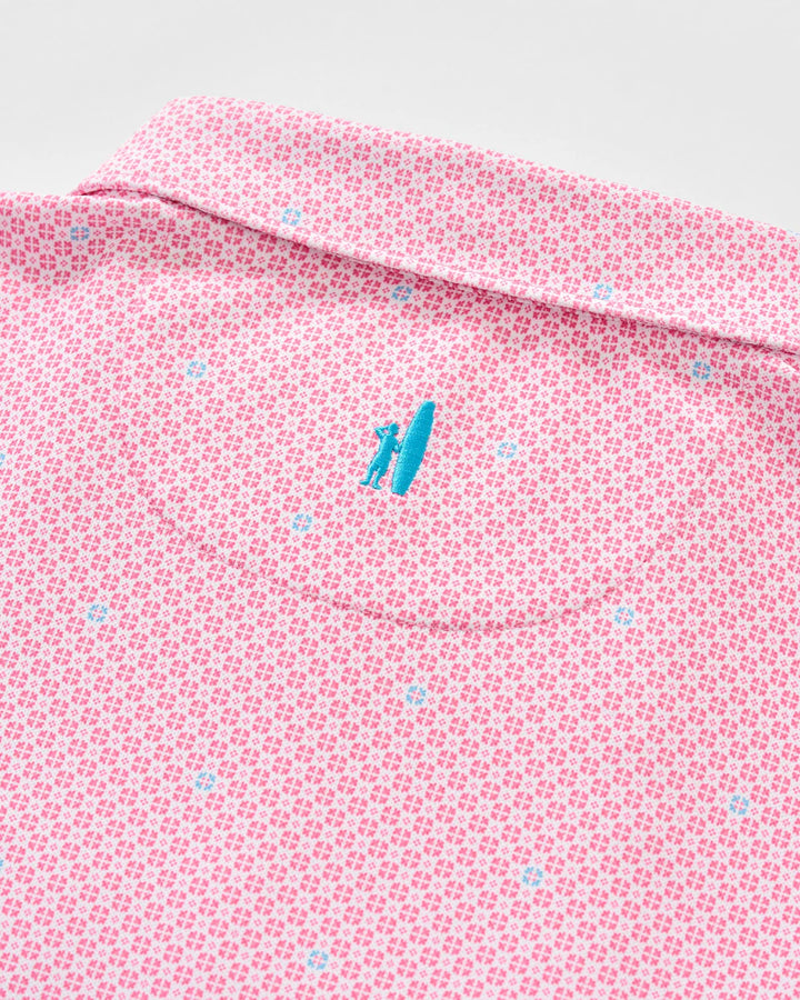 Johnnie-O Performance Mesh Polo - Parson: Punch