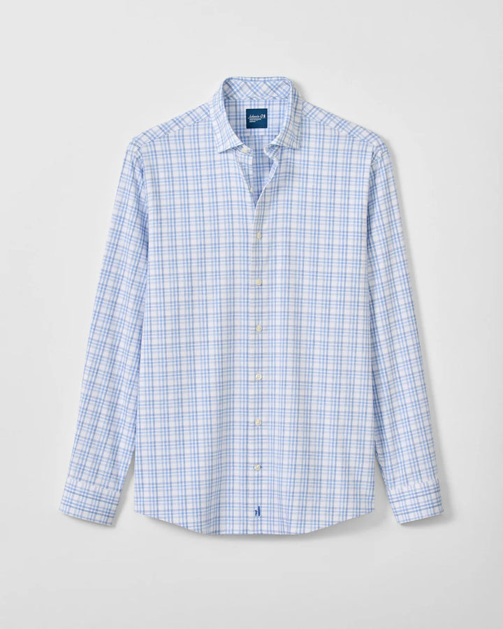 Johnnie-O Everyday Performance Button Down Shirt - Rafael Multi Pane: Wake