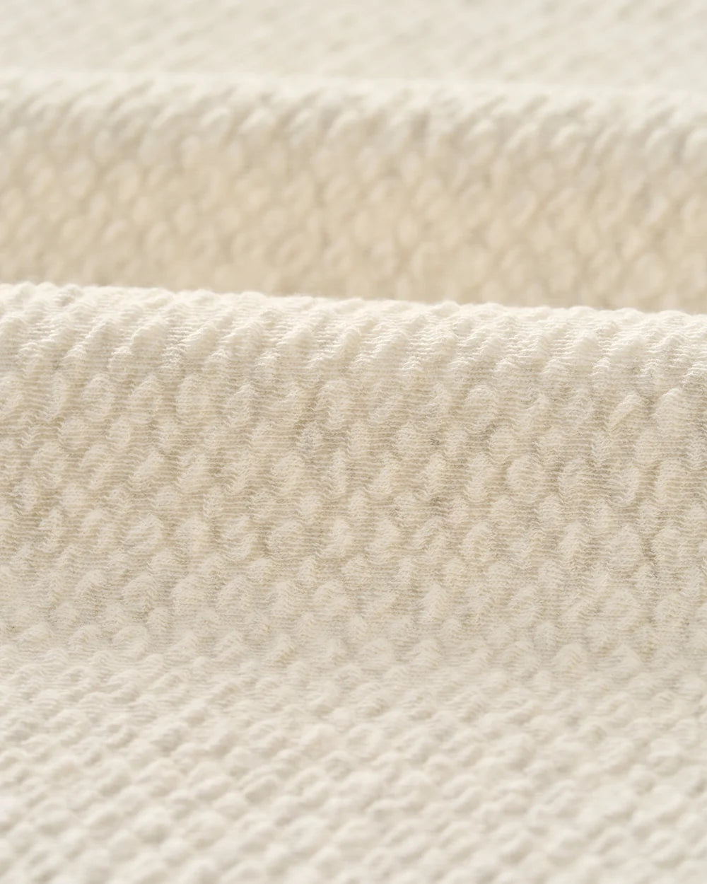Johnnie-O Ransel Hidden Snap Pullover: Cream