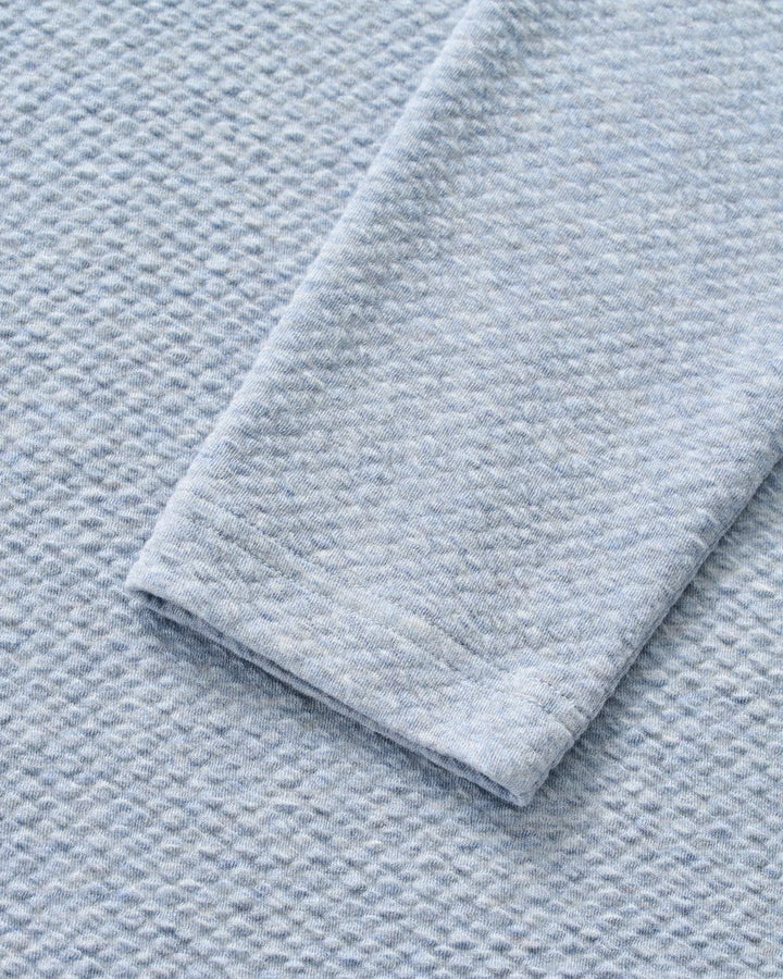 Johnnie-O Ransel Hidden Snap Pullover: Maliblu