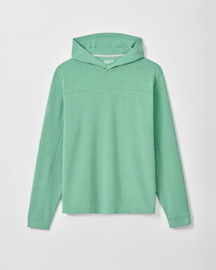 Johnnie-O Remmy Midweight Performance Hoodie: Cilantro