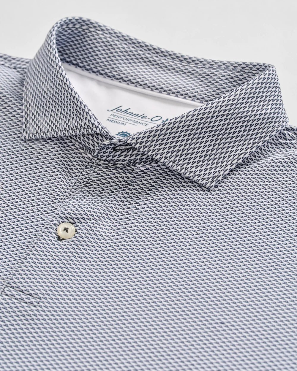 Johnnie-O Perfomance Jersey Polo Rud: Heather Black