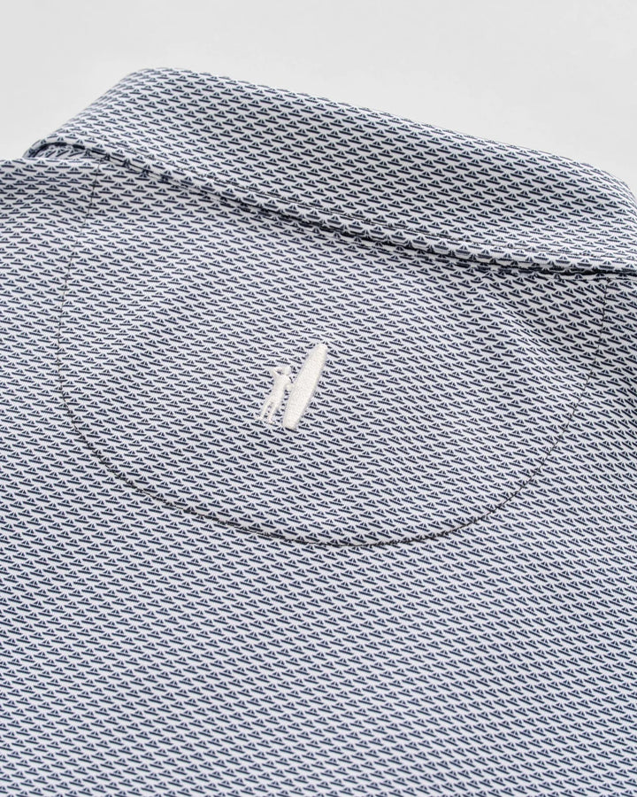 Johnnie-O Perfomance Jersey Polo Rud: Heather Black