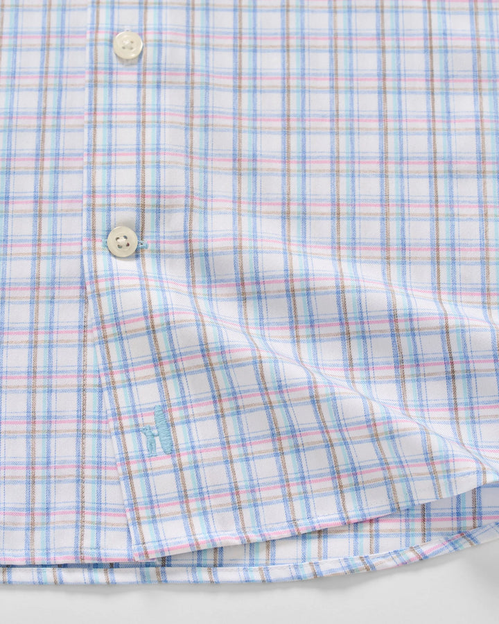 Johnnie-O Everyday Performance Button Down Shirt - Salvadore: White