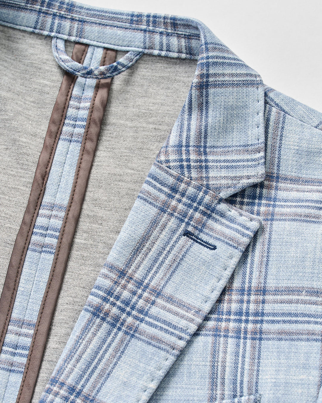 Johnnie-O Samuel Top Shelf Printed Knit Sport Coat: Gulf Blue