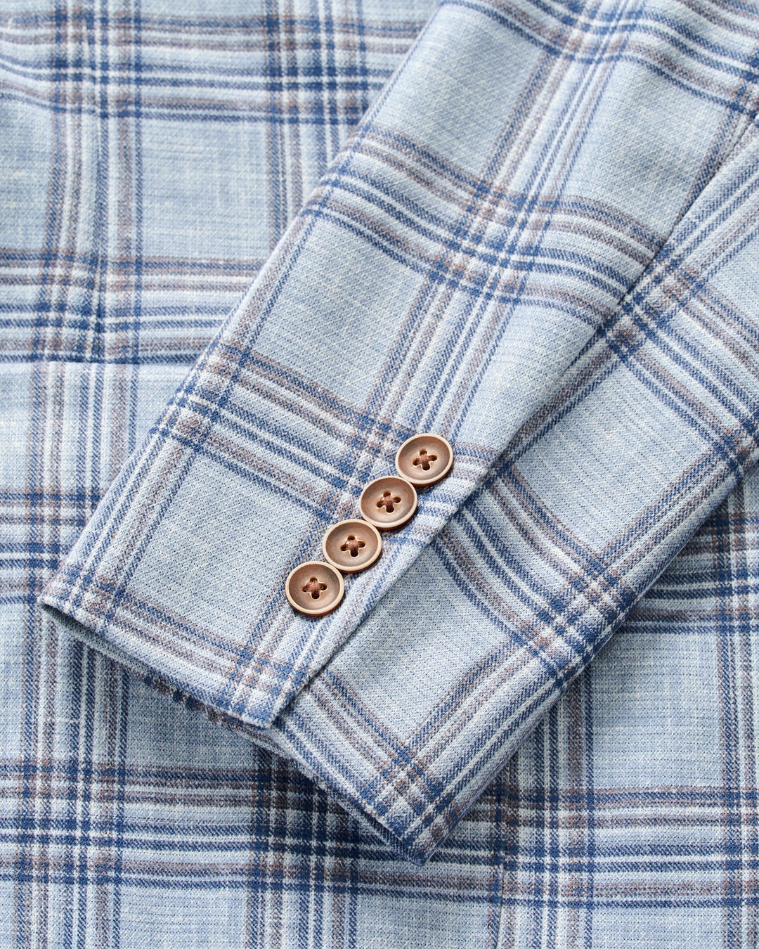 Johnnie-O Samuel Top Shelf Printed Knit Sport Coat: Gulf Blue