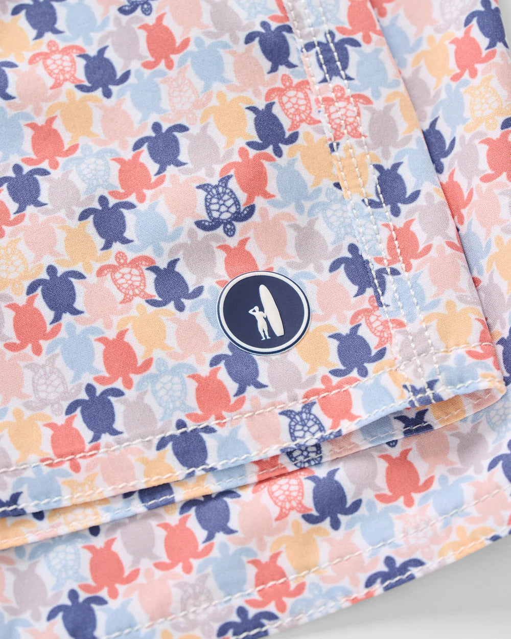 Johnnie-O Half Elastic 7" Swim Trunks - Shelly
