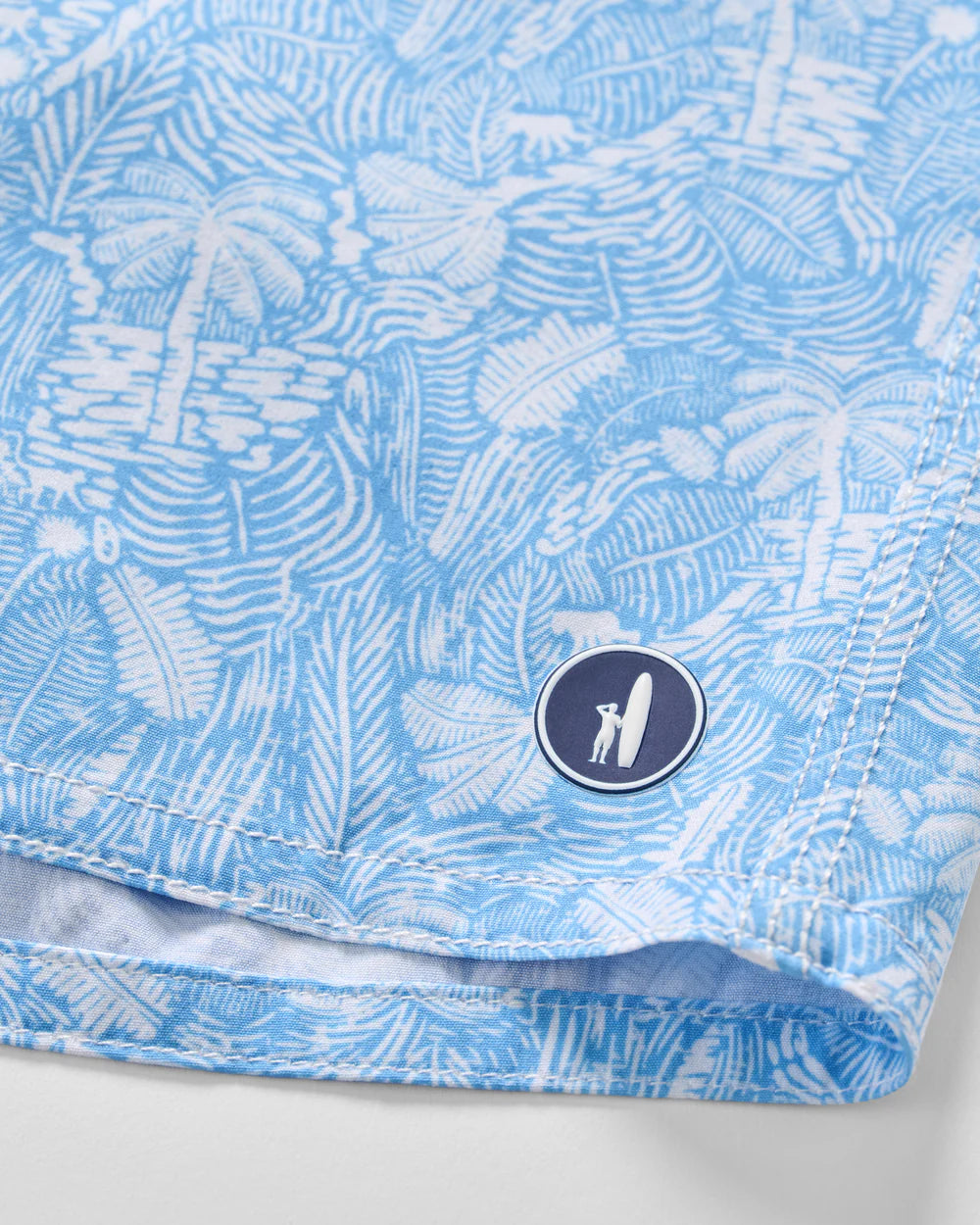 Johnnie-O Half Elastic 7" Swim Trunks - Swingin