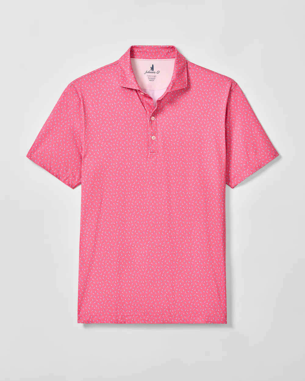 Johnnie-O Performance Featherweight Polo - Tini Dancer: Pink Lemonade