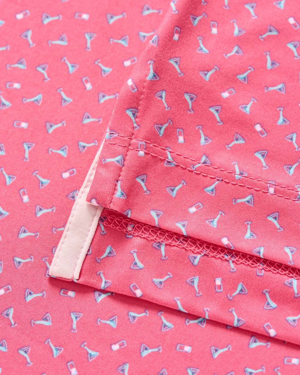 Johnnie-O Performance Featherweight Polo - Tini Dancer: Pink Lemonade