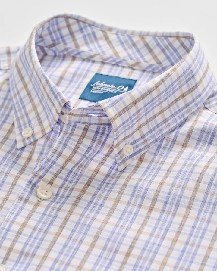 Johnnie-O Everyday Performance Button Down Shirt - Tinsley: Laguna Blue