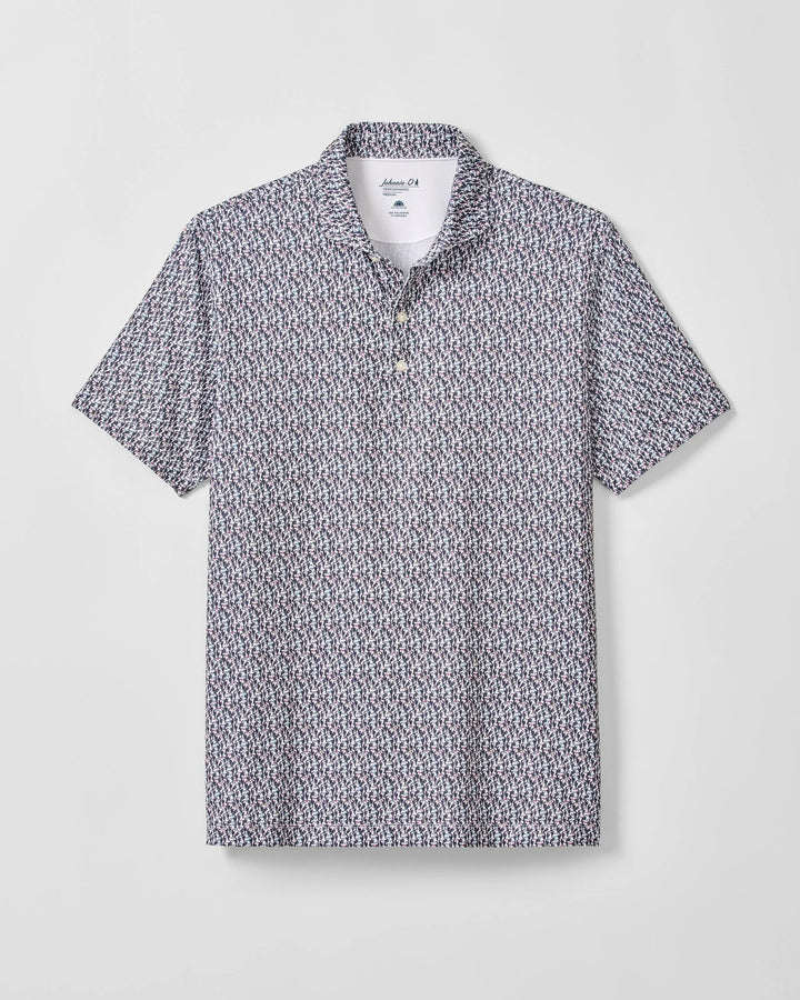 Johnnie-O Performance Jersey Polo - Toco: Black